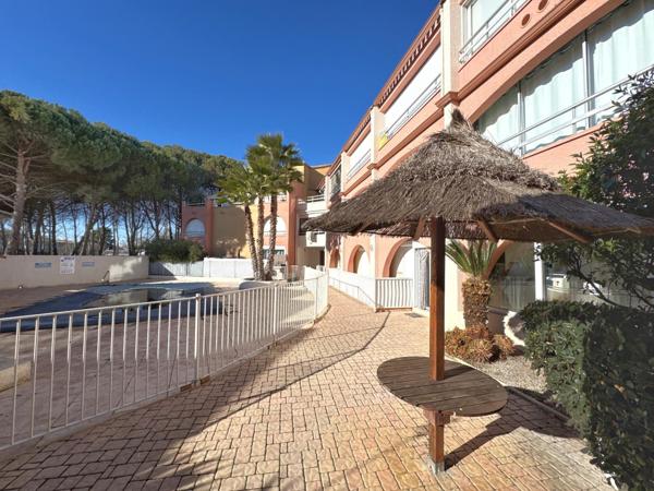 Cap d’Agde – F2, 1er étage, résidence proche plages