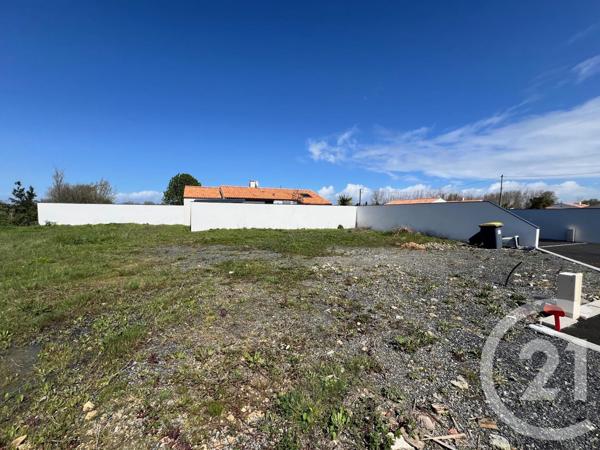 terrain à vendre  611 m2 ST JEAN DE MONTS - 85