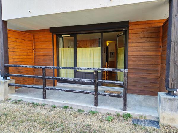 Studio skis aux pieds avec balcon exposé sud