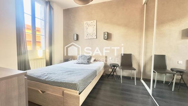 Charmant 2 pièces climatisé au Cannet (06110)