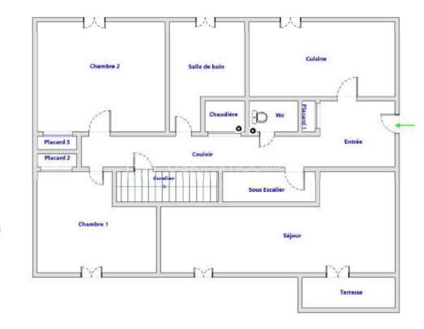 Maison traditionnelle de 115 m²