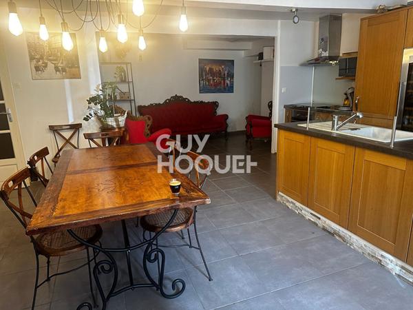 CARCASSONNE - Maison 4 pièces + combles , garage.