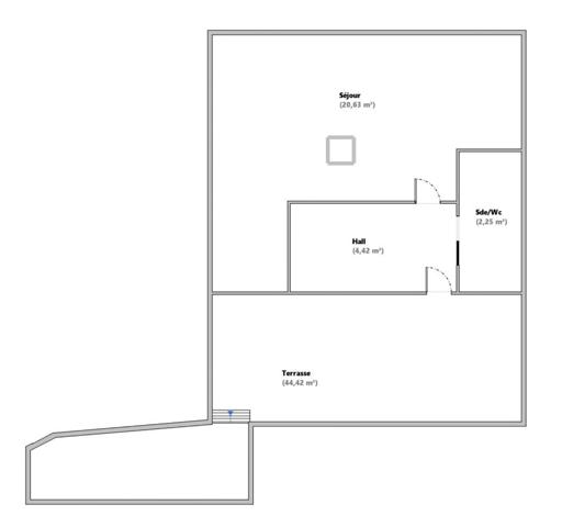 Appartement avec dépendance et Grande Terrasse