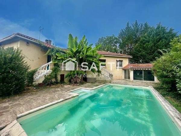 Maison avec piscine et dépendances – À proximité de Mirepoix