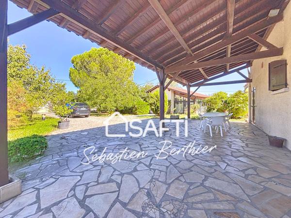 Quartier du Pech : villa familiale avec piscine, terrain clos et potentiel d’aménagement.