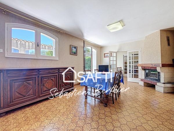 Quartier du Pech : villa familiale avec piscine, terrain clos et potentiel d’aménagement.