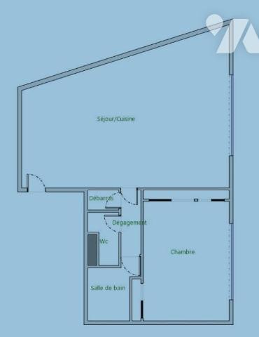 NEUILLY SUR SEINE - QUARTIER BOIS - PONT NEUILLY - GRAND 2 PIECES LOUE. 70 m² 