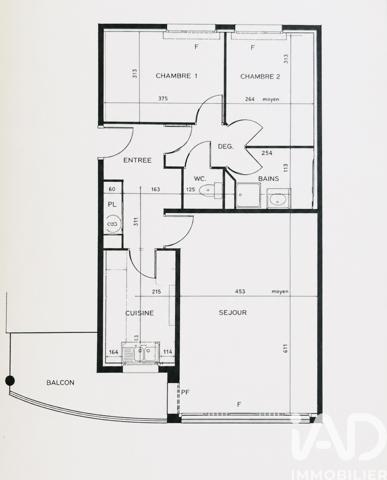 Appartement à vendre 3 pièces 71,56 m² Maisons-Alfort