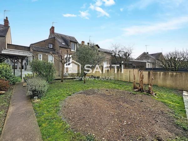 3 chambres - vie de plain-pied - Garage et terrain clos