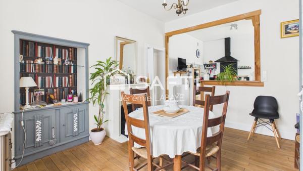 3 chambres - vie de plain-pied - Garage et terrain clos