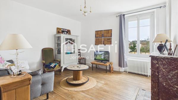 3 chambres - vie de plain-pied - Garage et terrain clos