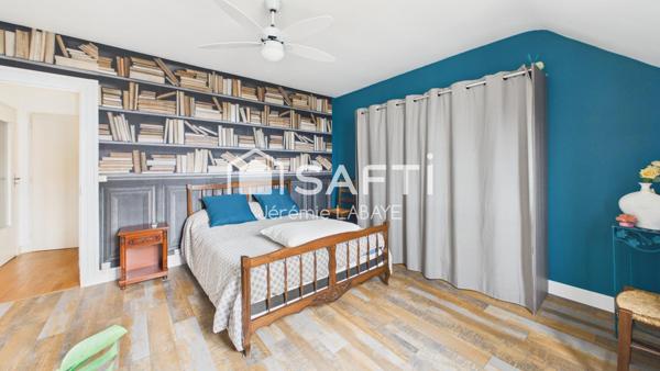 3 chambres - vie de plain-pied - Garage et terrain clos