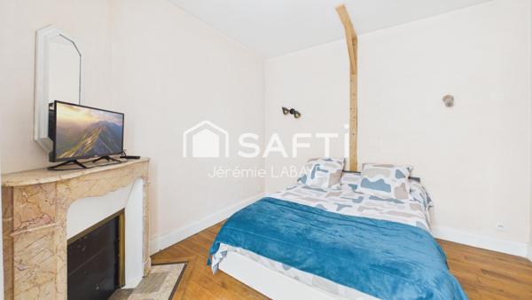 3 chambres - vie de plain-pied - Garage et terrain clos