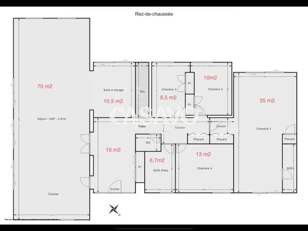 Vente Maison 7 pièces de 175m² - 95350 Saint-Brice-sous-Forêt