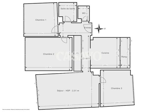Vente Appartement 4 pièces de 80m² - 94370 Sucy-en-Brie