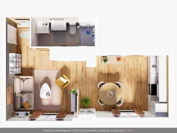 Maison de Maitre : Studio refait à neuf