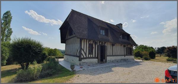 MAISON NORMANDE LEBAS SUR 4 HECTARES AVEC VUE