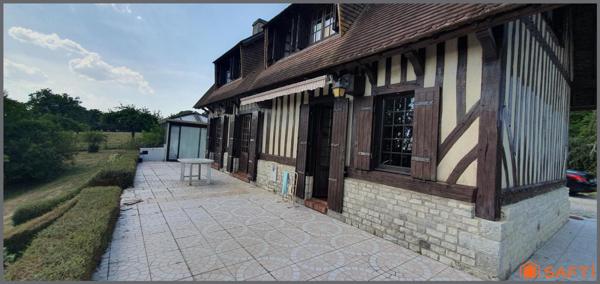 MAISON NORMANDE LEBAS SUR 4 HECTARES AVEC VUE