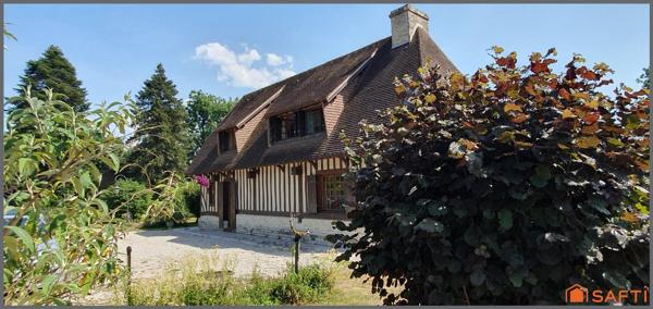 MAISON NORMANDE LEBAS SUR 4 HECTARES AVEC VUE