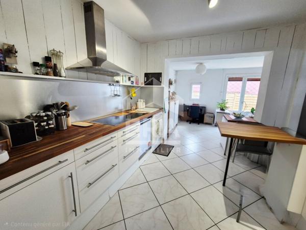 Maison, 3 chambres, garage, jardin - CARVIN CENTRE
