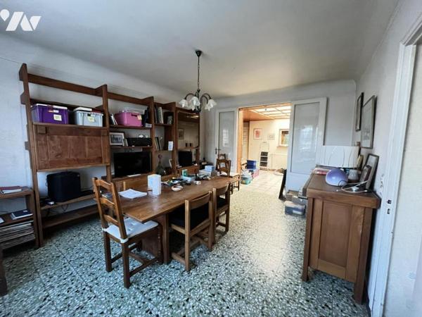 SAINT-OUEN - EXCLUSIVITE - MAISON DE VILLAGE EN RETRAIT DE RUE - GARAGE - JARDIN 800 m²