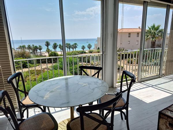 Six-fours les plages Sauviou Appartement de 3 pièces Vue mer