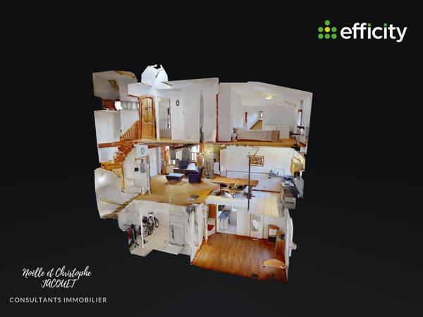 Maison 5 pièces - 120 m² Exclusivité efficity