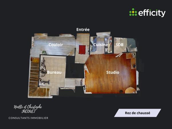 Maison 5 pièces - 120 m² Exclusivité efficity