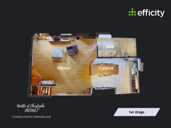 Maison 5 pièces - 120 m² Exclusivité efficity