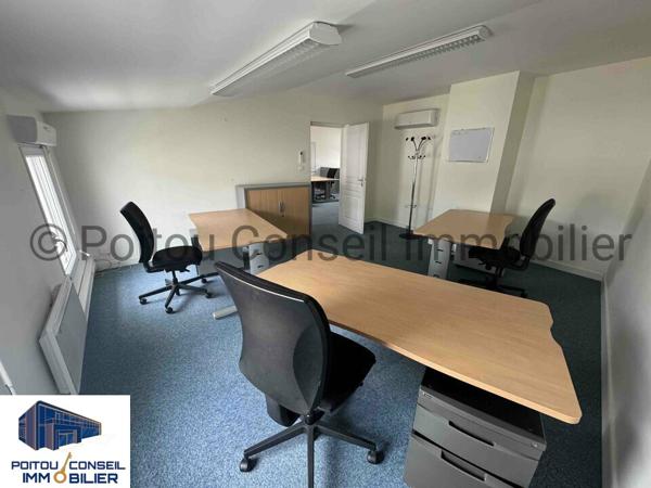 BUREAUX CENTRE VILLE NIORT 110m2 2eme ETAGE SANS ASCENSEUR