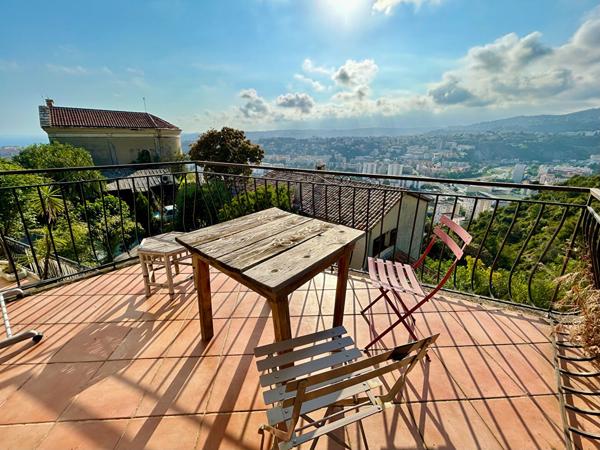 Villa Provençale à Nice - Vue Mer, Ville et Montagnes, Jardin, Jacuzzi & Garage XXL - Maison, Appartement et Studio - 8 Pièces, 216,90 m
