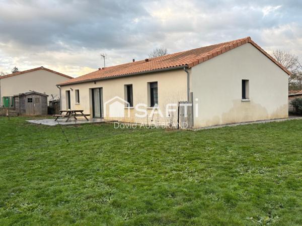 Pavillon de plain-pied 4 chambres.