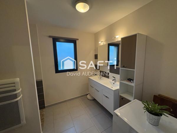 Pavillon de plain-pied 4 chambres.