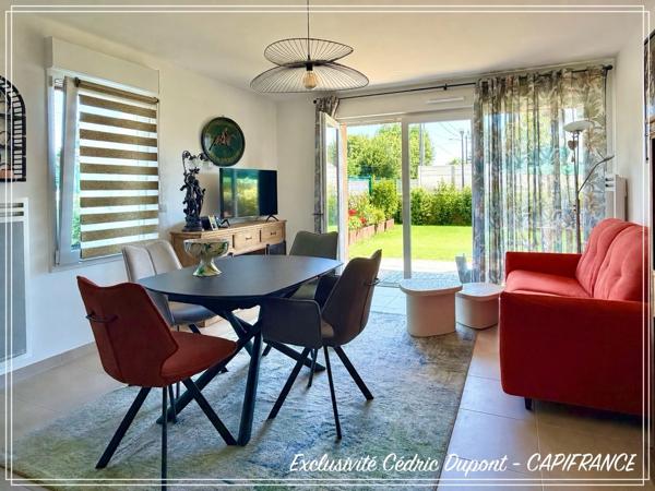 Appartement à vendre 2 pièces 52m2 - Jardin - Garage boxé - CABOURG (14)