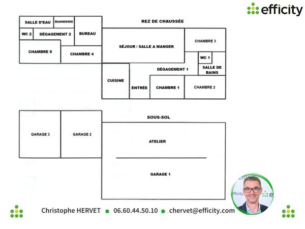 Maison 6 pièces - 132 m²