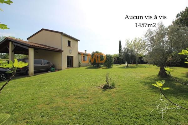 Beaumont de Lomagne, maison T5, terrain clos 1457m2. aucun travaux
