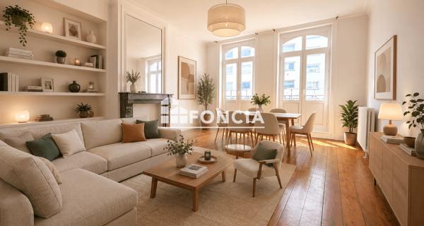 À vendre Appartement 3 pièces 83 m² - Lille 59800