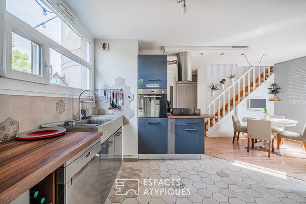 Duplex d’architecte avec ses 3 terrasses et son studio indépendant