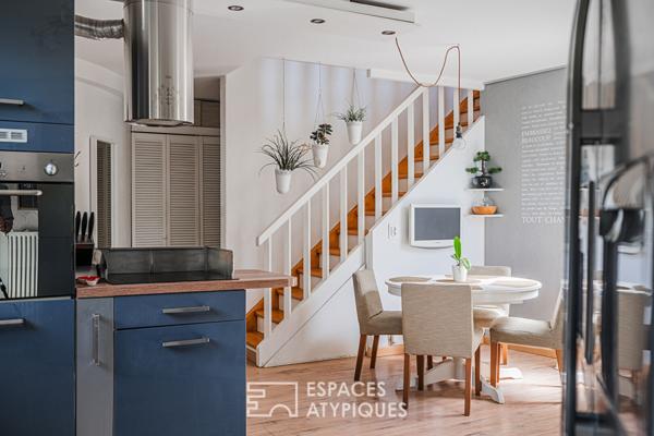 Duplex d’architecte avec ses 3 terrasses et son studio indépendant