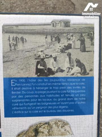 LARMOR-BADEN pleine vue Golfe pour ces 2 studios réunis en un T2 de 65,80m²