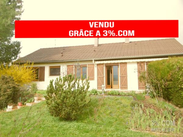 VILLA PLAIN PIED de140M²-3ch.,2 garages sur terrain de 938m² Lupcourt (54210)