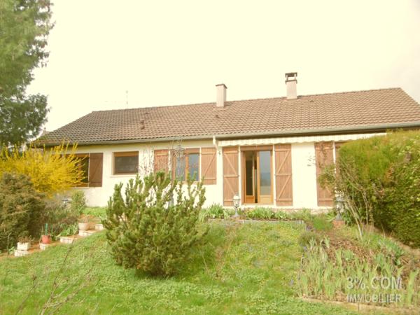 VILLA PLAIN PIED de140M²-3ch.,2 garages sur terrain de 938m² Lupcourt (54210)