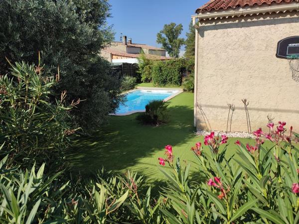 A saisir sur Vinon sur Verdon, jolie villa de 115m² avec piscine et sauna