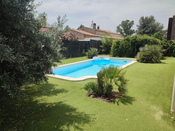 A saisir sur Vinon sur Verdon, jolie villa de 115m² avec piscine et sauna