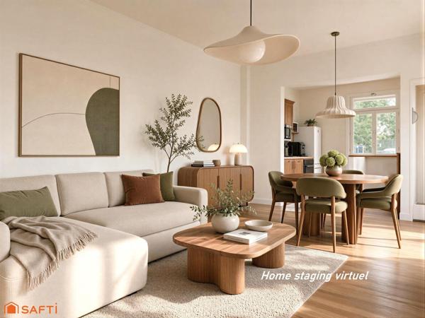 Quartier du Plateau. Maison 3 pièces 65 m² avec terrasse et cour.