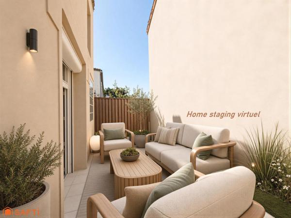 Quartier du Plateau. Maison 3 pièces 65 m² avec terrasse et cour.
