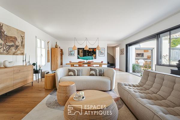 Villa contemporaine proche coeur de village