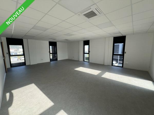 Bureaux neufs en location à Guilherand-Granges avec parkings privatifs