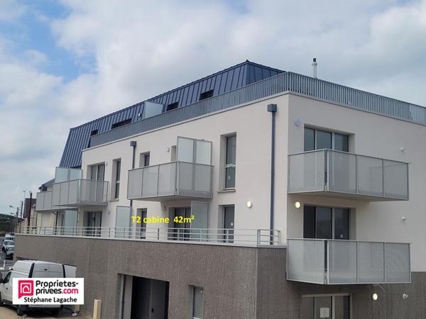 Appartement Fort Mahon Plage 2 pièce(s) 42 m2 avec terrasse et parking