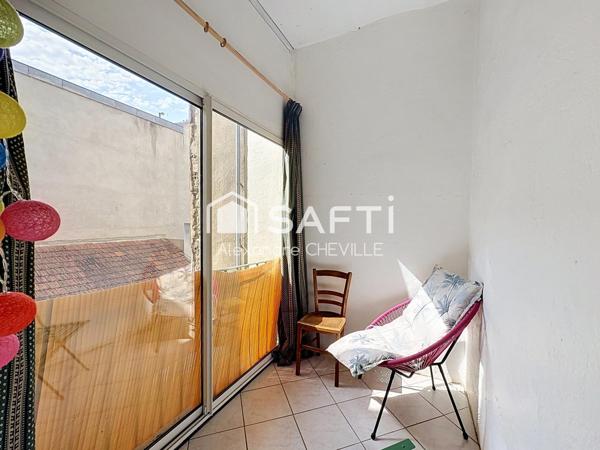 Vichy : T3 lumineux de 63m² avec balcons et patio